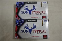 .270 WIN FEDERAL NON TYPICAL WHITETAIL AMMO