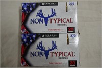 .270 WIN FEDERAL NON TYPICAL WHITETAIL AMMO