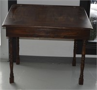 Wood Slant Desk  32.5"h x 36.5"l x 26"d