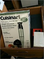 Box of hand blender excetera