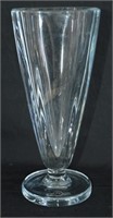 Stromergshyttan Sweden Crystal Vase - Signed