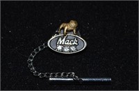 10kt & 3 Diamond Mack Truck Tie Clip
