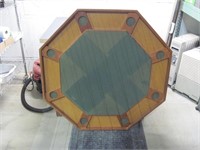 Folding Wood Game Table