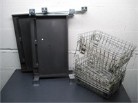 (17) Wire Baskets and (2) Keyboard Trays