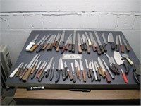 Knives - Variety of Sizes & Types