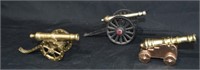 Vtg Brass Signal Cannons (On Choice)