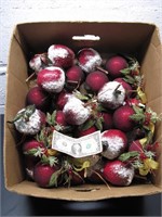Red Apple Christmas Ornaments