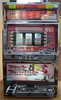 Pink Panther Slot Machine With Coins & Key