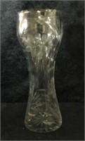 Glass Floral Designed Vase