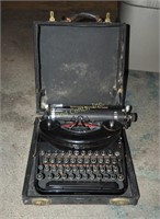 Vtg 1930s Remington Typewriter Noiseless Portable