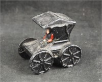 Single Amish Buggy Cast Metal Salt Shaker