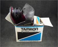 Minolta Rokkor X 1:2 50mm Lens & Camera Cover