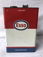 Esso 1 gallon oil tin