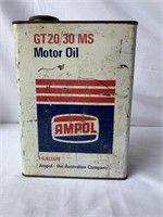 Ampol GT 1 gallon tin