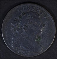 1803 LARGE CENT, FINE POROSITY