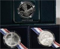 3-Silver  Commemoratives