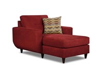 Upholstery Killington Red Chaise