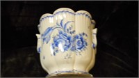 Old Hand Painted Numbered  Vase, Made in France