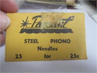 Antique Pageant Steel Phono Needles for Crank