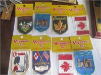 8 Vtg. Voyager World Wide Collector Series Canada