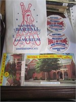 National Baseball Hall of Fame Photo's,Envelope &