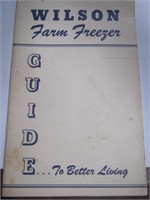 1943 Wilson Farm Freezer Guide