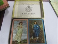 Vtg. Gainsborough Playing Cards E.E. Fairchild