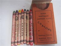 7 Handmade Lantern Slide Crayons-Keystone View Co.