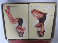Vtg. Risque Win,Lose or Draw Playing Cards-2 Decks