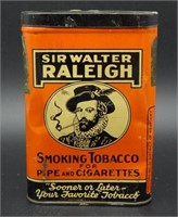 Sir Walter Raleigh Tabaco Tin