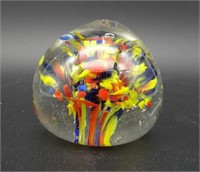 Small Art Glass Paperweight