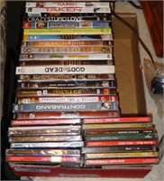Assorted Dvd & Music Cds Large Box Lot