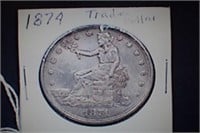 1874 Trade Dollar - $300 Reserve