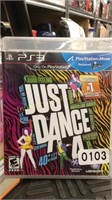 PS3 Just Dance 4 Game**