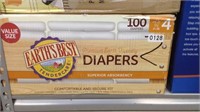 Earths Best Diapers Size 4 100ct