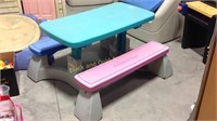 Fisher-Price children's picnic table