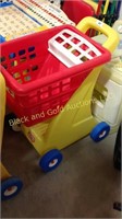 Little Tykes child's shopping cart