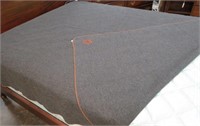 ORION Grey Wool Blanket-Manufactured in India