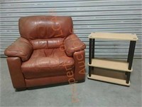 Sofa Chair and Entertainment Stand