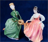 Royal Doulton Figurine "Grace" and “Fair Lady”