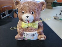 Bear cookie jar