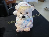 sleepy Bear Cookie Jar