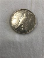 1934 D Peace Dollar, Fine