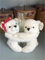Perfect Valentines Day Gift! Love Bears Vase