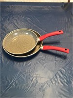 (2) Frying Pans Ceramic Coating VERY NICE!