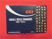 CCI Small Rifle Primers No. 400, 1000 Primers