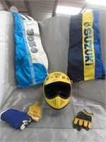 Motocross Helmet, Pants, etc.