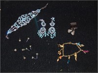 925 Stud Earrings, Charm Bracelet, Drop Earrings