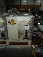 Bass pro propane lantern with double mantle.