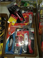 Miscellaneous utility knife and hex key lot.